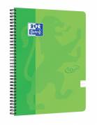 Notesbog Oxford TOUCH A4+ grøn linieret 90g