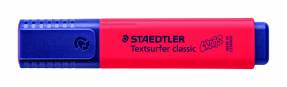 Tekstmarker STAEDTLER 364 pastel rød Textsurfer Classic