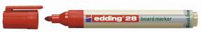 Whiteboardmarker edding 28 EcoLine rød 1,5-3mm