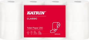 Toiletpapir Katrin 200 2-lags 25m 181402 64rul
