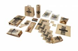 Plastikpose 250x330/50mm perf. Duften af br&Atilde;&cedil;d rugbr&Atilde;&cedil;d 1000stk