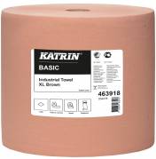 Aftørringspapir Katrin XL brun 1-lags 32cmx1000m 1rul