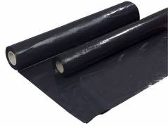 Topfolie sort 1300x1700mm 200ark/rul perf. f/afrivning