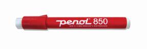 Whiteboardmarker Penol 850 2-5mm rød skråskåret spids