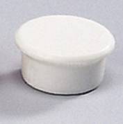 Magneter Dahle 13mm rund hvid 10stk/pak bærekraft 0,1kg