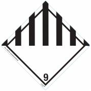 Fareetiket&nbsp;Klasse&nbsp;9&nbsp;hvid/sort