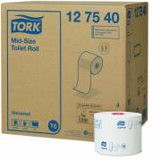 Toiletpapir Tork Universal Mid-Size T6 1-lags hvid pk/27 - 127540