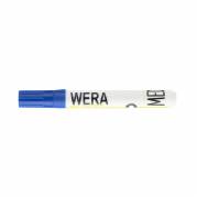 Whiteboardmarker WERA blå kantet spids 1-4mm