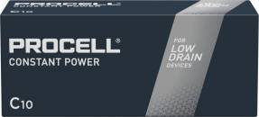 Batteri Procell alkaline Constant C 10stk/pak