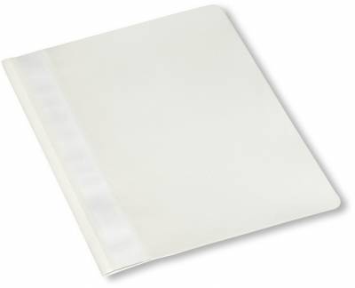 Bantex tilbudsmappe uden lomme i A5 i farven hvid 