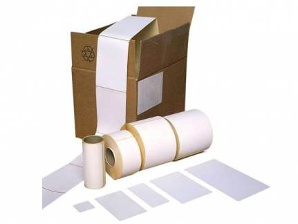 Etiketter Termo hvid ECO 102x192mm falset / 3000 stk. 