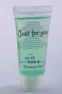Bath & shower gel 20ml tube 100stk/kar Just for you