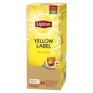 Te Lipton Yellow Label 25breve/pak