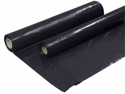 Topfolie sort 1300x1700mm 200ark/rul perf. f/afrivning