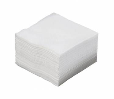 Serviet 1-lags hvid 24x24cm 500stk/pak