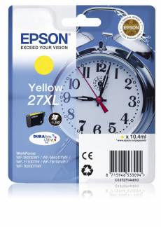 Bl&Atilde;&brvbar;kpatron Epson T2714 gul XL 1100 sider v/5%