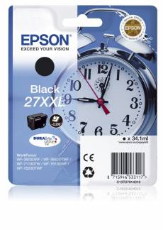 Bl&Atilde;&brvbar;kpatron Epson T2791 black XL 2200 sider v/5%
