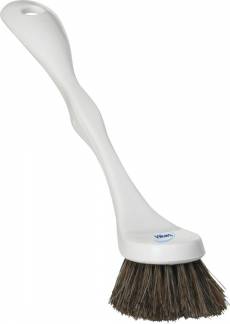 Opvaskeb&Atilde;&cedil;rste Vikan Classic bl&Atilde;&cedil;d hvid m/godt greb