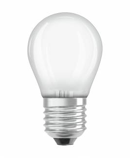 Pære Osram LED krone 40W/827 E27 frosted