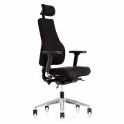 Kontorstol Move_IT, Sort med arml&aelig;n