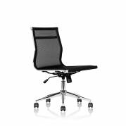 Konferencestol Zare lav, Sort uden arml&Atilde;&brvbar;n