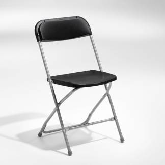 Klapstol Smart sort med alugr&Atilde;&yen; Klapstoleben