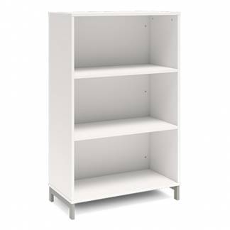 Bogreol DNA, 800x1275 mm, Hvid/Alugr&aring; 3A4