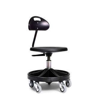 Mont&oslash;rstol All-round model 2124 Sort med rygst&oslash;tte
