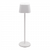 Securit® LED bordlampe GEORGINA, inkl. lynkoblings-ladekabel, hvid