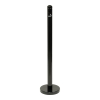 Securit® Smoker Pole i rustfrit stål med sort finish