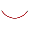 Securit® CLASSIC CHROME Reb med kliklås til afspærringsstolper, 152 cm, rødt