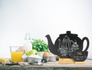 Securit® silhouet sæt med tre MINI TEAPOT skilte i sort