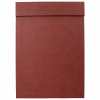 Classic A4 MENU clipboard med magnet clip, brun