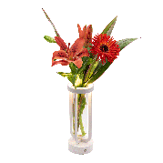 Securit&reg; LED bordlampe/vase FLORENCE, ledningsfri og genopladelig, hvid