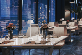 Securit&reg; LED bordlampe GEORGINA, inkl. lynkoblings-ladekabel, hvid