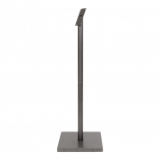 Securit&reg; COATED STEEL Stander s&aelig;t til informationsdisplay: 135 cm stolpe + base, sort