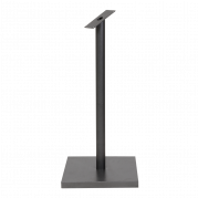 Securit&reg; COATED STEEL Stander s&aelig;t til informationsdisplay: 95 cm stolpe + base, sort