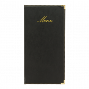 Securit&reg; A45 CLASSIC menuomslag i sort