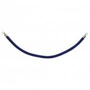 Securit® CLASSIC CHROME Reb med kliklås til afspærringsstolper, 152 cm, blåt