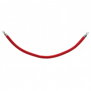 Securit® CLASSIC CHROME Reb med kliklås til afspærringsstolper, 152 cm, rødt