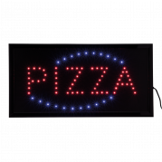 Securit® tofarvet LED-pizzaskilt