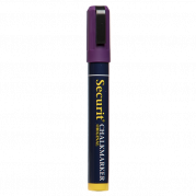 Securit® original kridtmarker med violet skrå spids