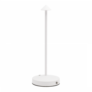 Securit® LED bordlampe ANGELINA, Inkl. lynkoblings-ladekabel, hvid