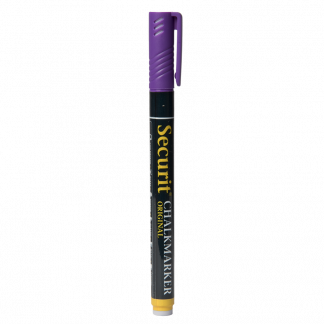 Securit® original kridtmarker med rund spids i violet