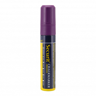 Securit® original kridtmarker med blokspids i violet