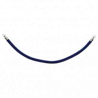 Securit&reg; CLASSIC CHROME Reb med klikl&aring;s til afsp&aelig;rringsstolper, 152 cm, bl&aring;t