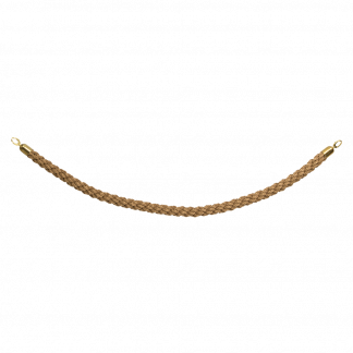 Securit® CLASSIC GOLD Reb med kliklås til afspærringsstolper, 152 cm, bronze