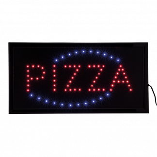 Securit® tofarvet LED-pizzaskilt