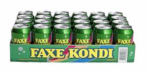 Faxe Kondi sodavand 24 stk. x 33 cl. inkl. A-pant