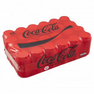 Coca-Cola Zero sodavand 24 stk. x 33 cl. inkl. A-pant